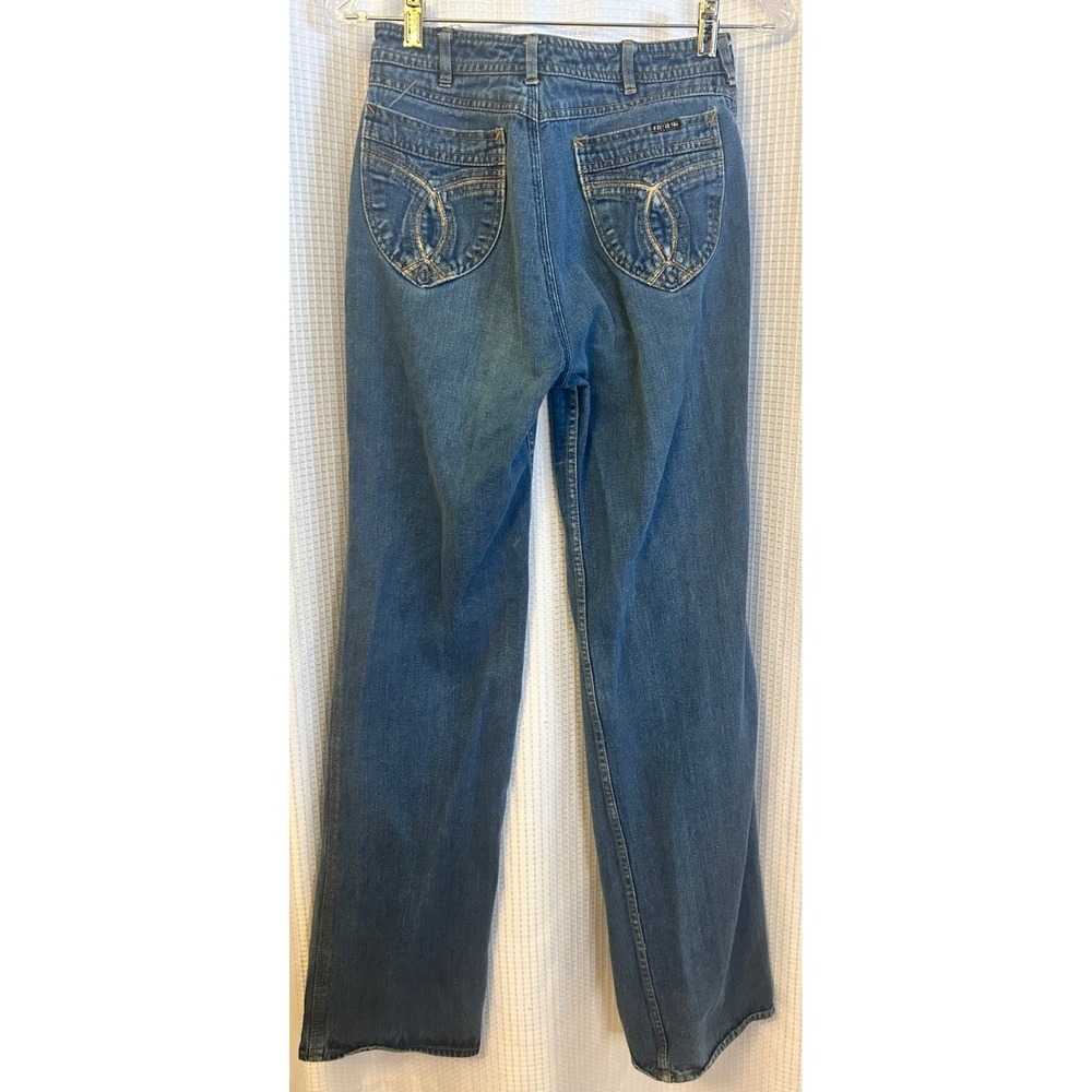VTG N'Est Ce Pas Womens Jeans Womens Size 11/12 High Rise Wide Leg Mom Disco